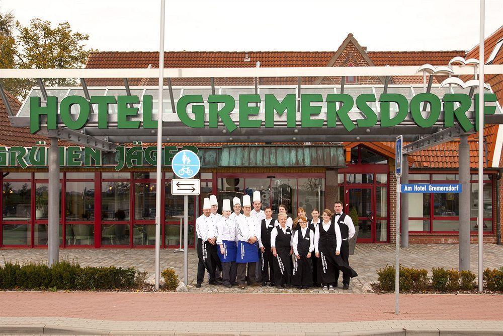 Hotel Gremersdorf - Zum Gruenen Jaeger Bagian luar foto